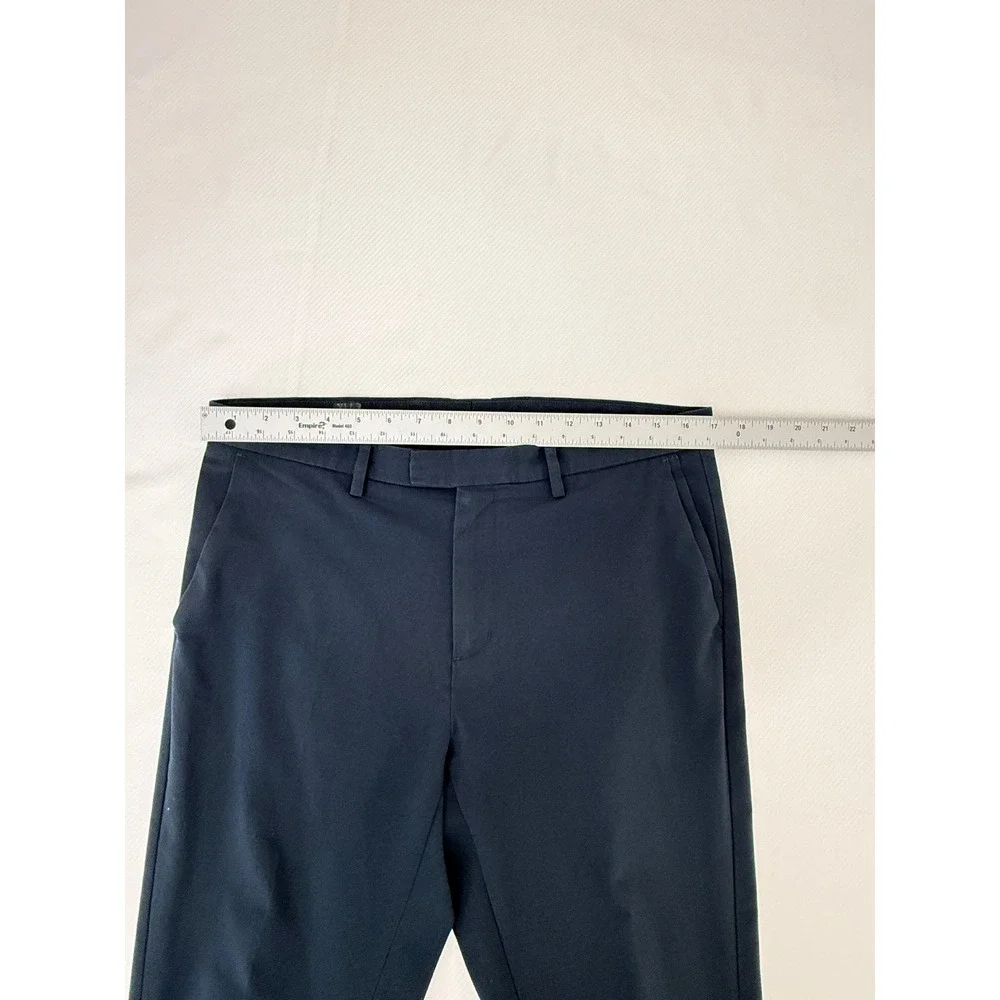 Ministry of Supply Kinetic Slim Navy Blue Performance Pants Mens 32 Slim Stretch